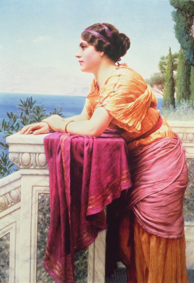 El Belvedere de John William Godward